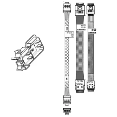 Dell BOSS S2 Cables for R750