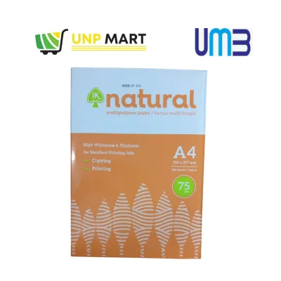 KERTAS HVS A4 75 gsm NATURAL