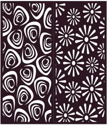Papan Wall Panel / Backdrop Type J (Motif CNC) CPWP-J
