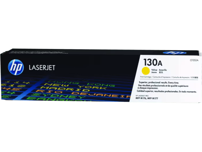 HP 130A Yellow Original LaserJet Toner / Tinta Cartridge