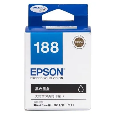EPSON Ink Cartridge 188 Black (C13T188190)