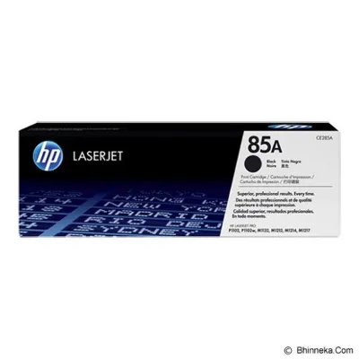 HP 85A BLACK ORIGINAL LASERJET TONER CATRIDGE