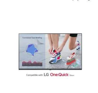 DIGITAL SIGNAGE LG 65UL3J-B