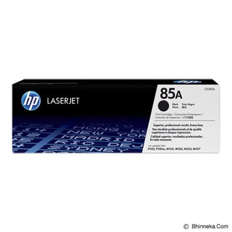 HP 85A BLACK ORIGINAL LASERJET TONER CATRIDGE